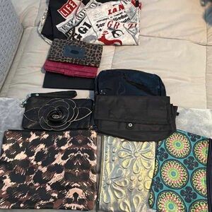 Vibrant Clutch and Bag Set